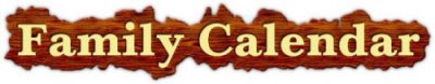 Family Calendar Logo
