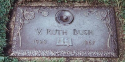 Ruth Viola Bush nee Sutter