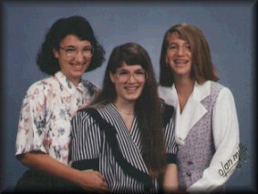Kristi, Amy, Kimberly McGowan taken 1993